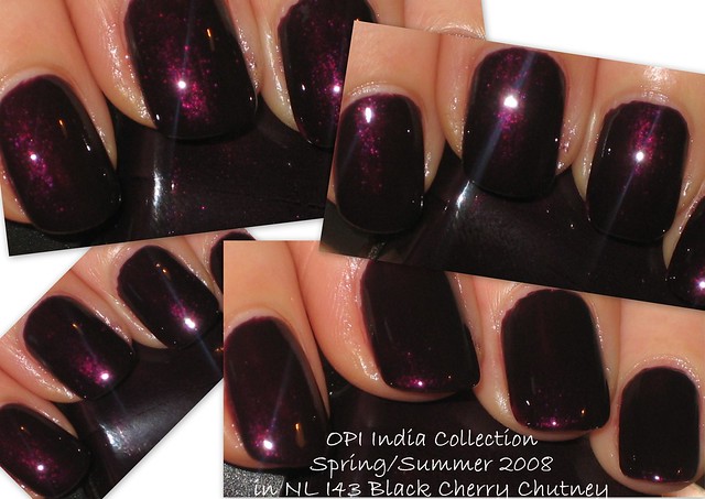 OPI in Black Cherry Chutney - a photo on Flickriver