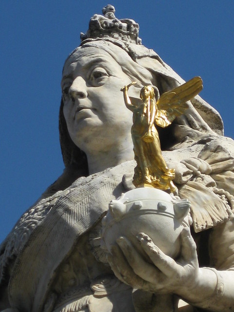Detail of The Reign of Queen Victoria Commemorative Statue - Ballarat