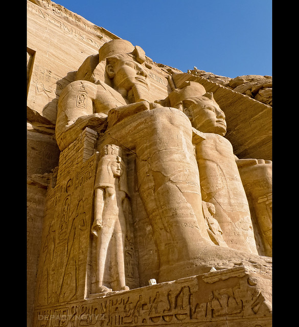 The Pharaoh in Stone Abu Simbel (Egypt)