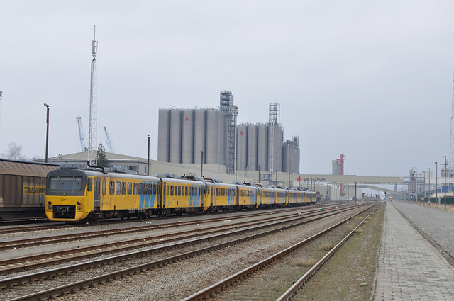 Ex-NS / NoordNed / Arriva / Veolia Wadlopers, Antwerpen IJslandhaven, 09-03-2011