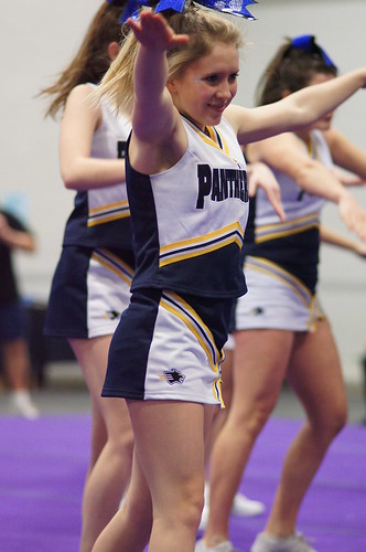 Cheerleaders, Panthères Régina Assumpta, Championnats Régi… | Flickr