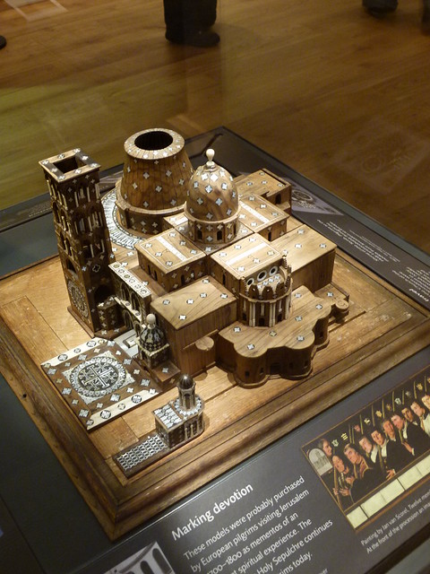 Model of the Church of the Holy Sepulchre in Jerusulem, Ashmolean Museum, Oxford