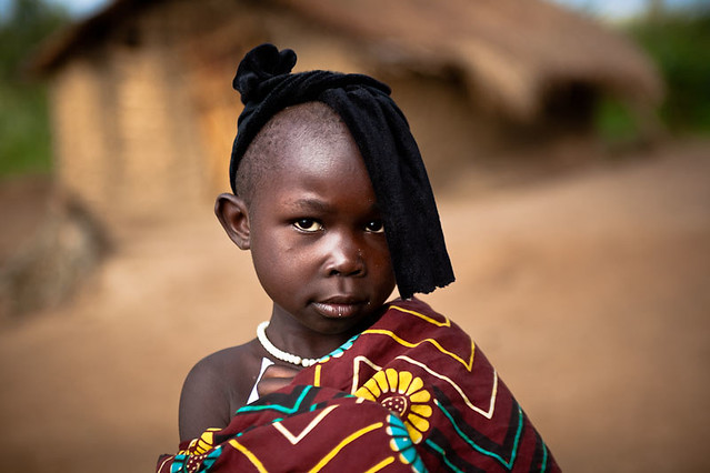 Lendu girl - Ituri province - DR Congo