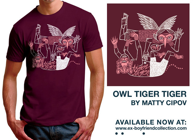 OWL TIGER TIGER new shirt design