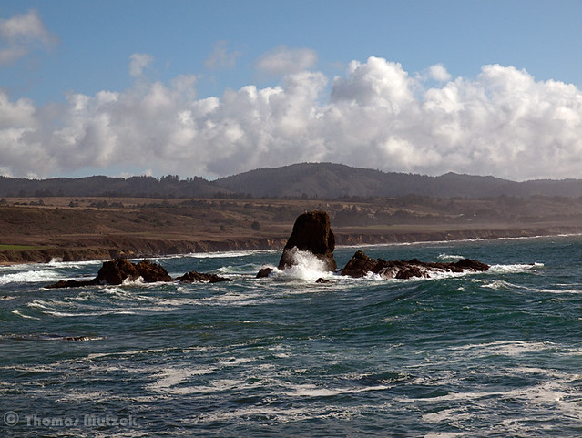 Prisoner Rock, Whaler's Cove at Pigeon Point, California, December 2010