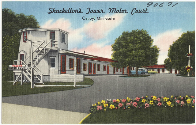 Shackelton's Tower Motor Court, Canby, Minnesota