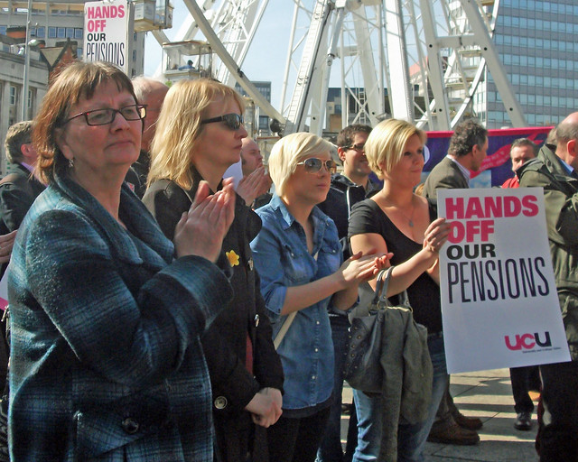 Anti-cuts demo, Nottingham