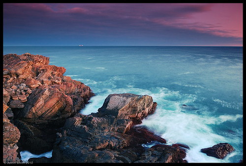 ocean sunset rocks massachusetts nikond50 justinsmith nahantma leefilters nikon1735mmf28 singhrayfilters