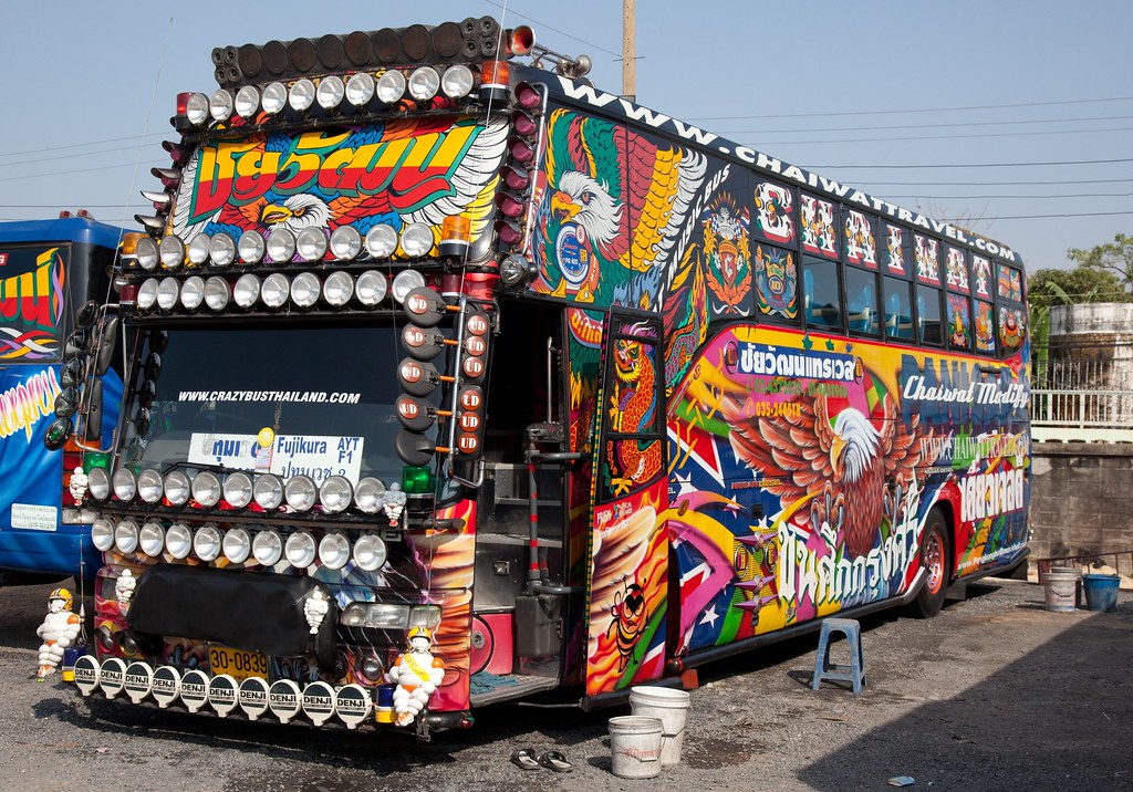 Crazy Bus in Thailand.