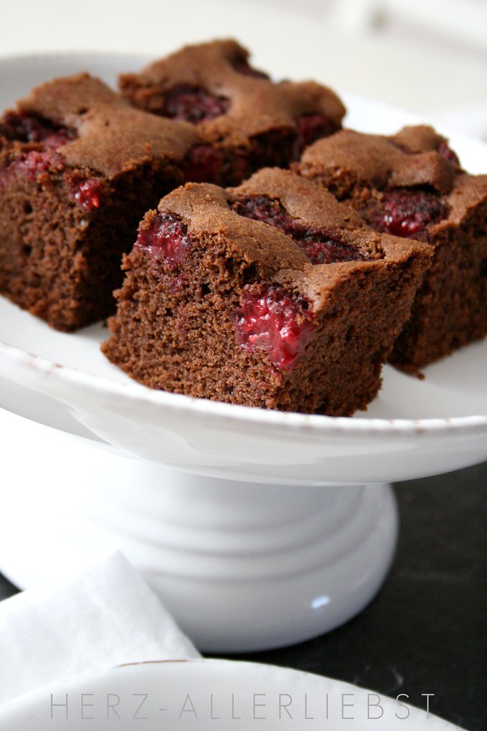 Schoko-Himbeer-Brownies | ... so delicious | Nadine | Flickr