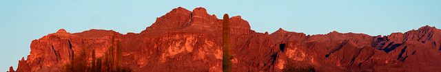 Superstition Mountains panorama
