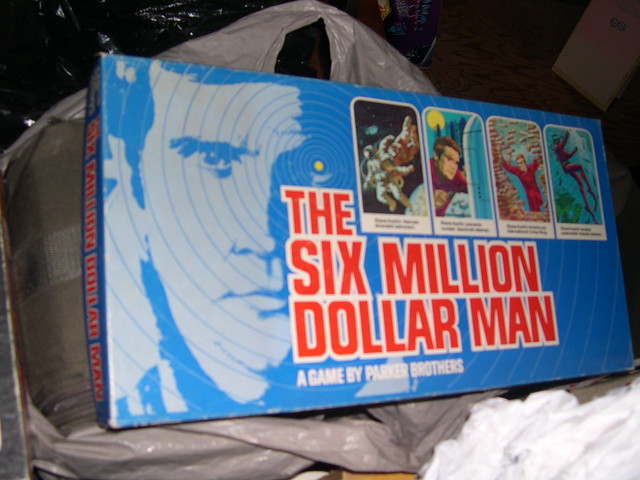 Six million dollar man - Vintage board game.