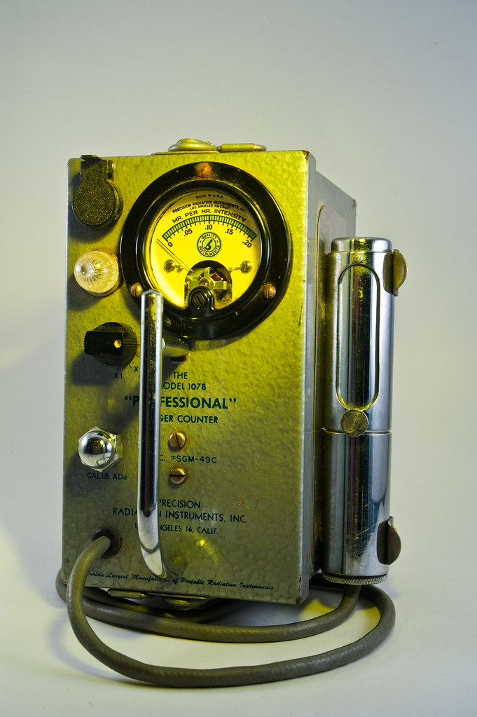 Geiger Counter, This is an old geiger counter that I have h…