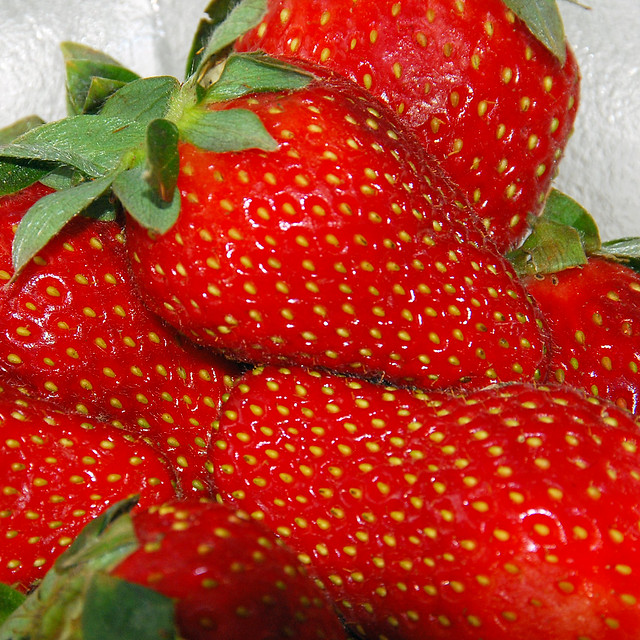 Strawberry dish