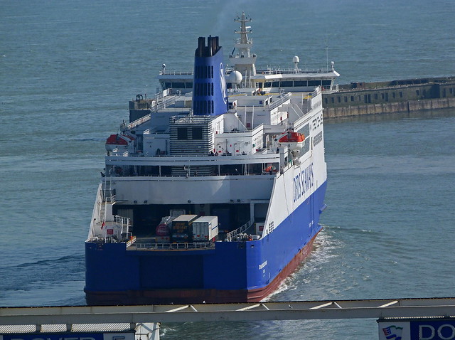 Dunkerque Seaways leaves Dover Port