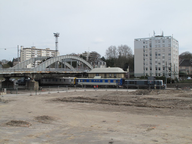 Messzug der SNCF in Mulhouse