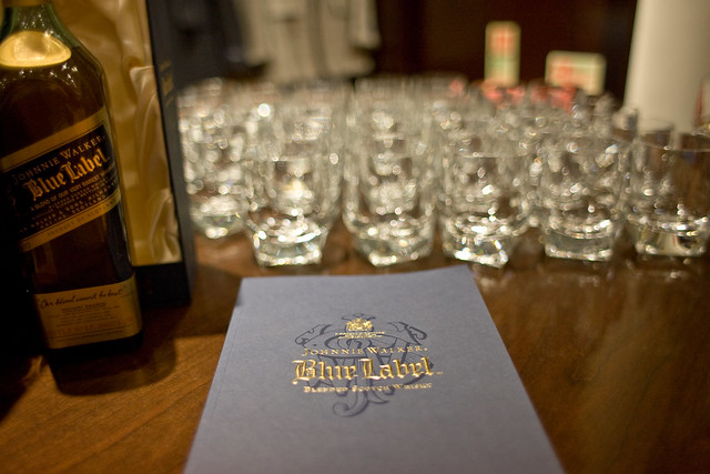 Johnnie Walker Blue Label at the Brooks Brothers City store 02