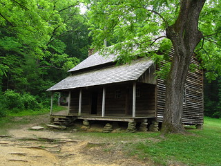 Tipton Place, Cades Cove, Great Smoky Mountains National Park, Tennessee
