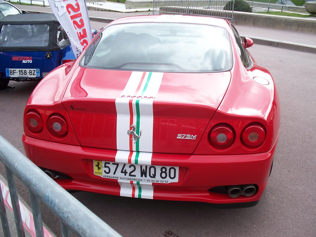 Image of Ferrari 575M back