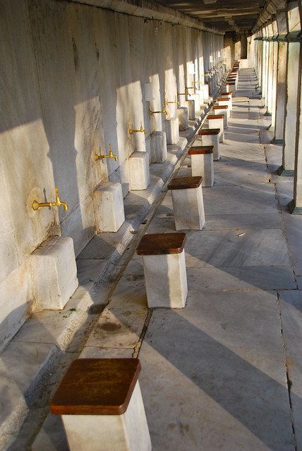 Foot Washing Taps, Blue Mosque, Istanbul