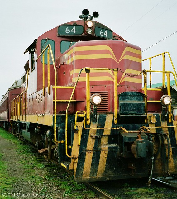 The Skunk Train - GA645zi - Portra 400