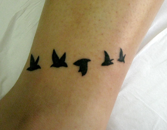 Tatuagem Passarinhos Birds Tattoo