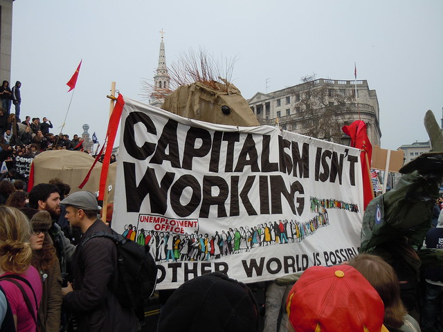 Capitalism Isn't Working - Anti-cuts March
