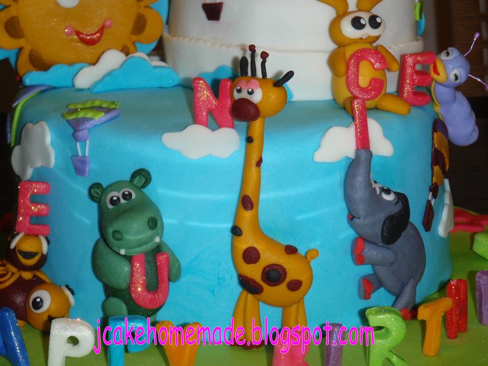 Baby TV theme birthday cake | Happy 1st birthday Eunice. tha… | Flickr