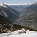 Spodní stanice lanovky Norma - v údolí dálnice údolím Maurienne, foto: Tomáš Roba