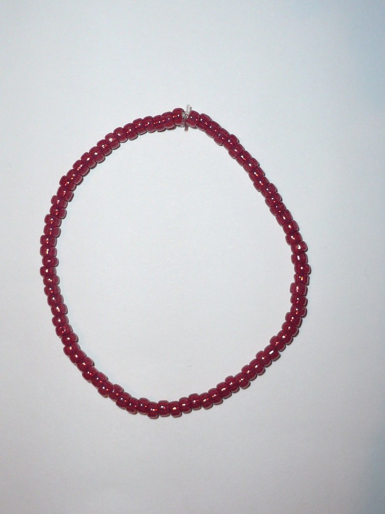Red bead bracelet | Sold on ebid on 28.4.11 for £0.30 for Do ...