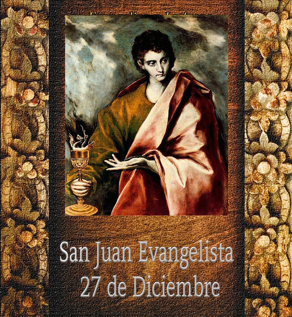  San Juan Evangelista.(†Dedicado  al P.Cotallo) 