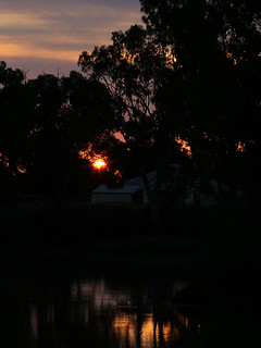 Loddon River sunset, Kerang (3)