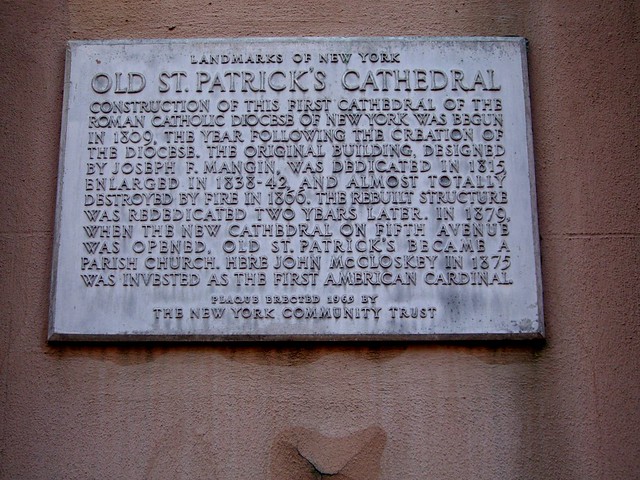 Old St. Patrick's Cathedral, New York, NY