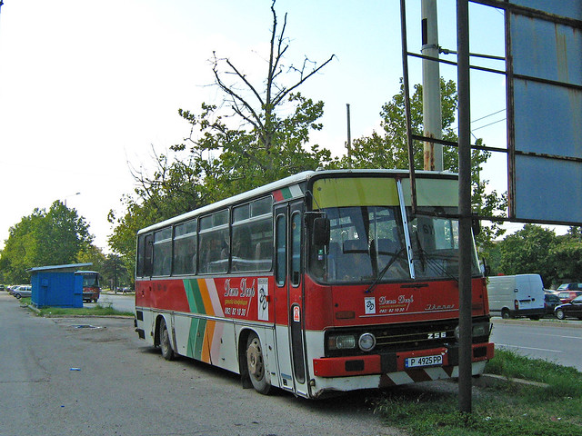 Ikarus 256.51 Busz Rusze Bulgária Автобус Икарус 256.51 Русе 2007 г.