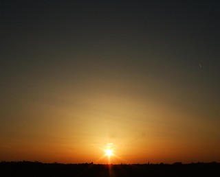 Sunset 7:21pm  April 8th 2011