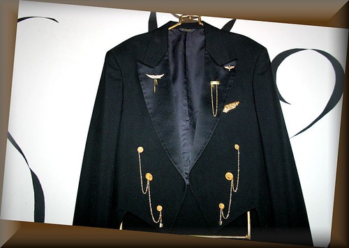 Unisex Steampunk Tuxedo With Tails, Vintage Military Medal… | Flickr