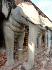 Wat Sorasak at Sukhothai Historical Park, Thailand