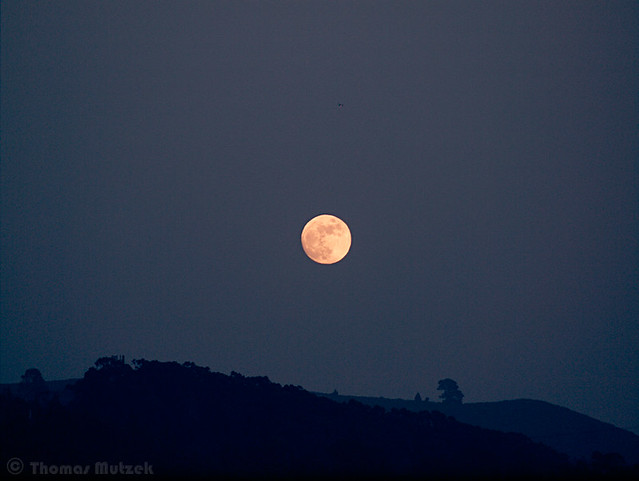 Full Moon, Pacifica, California, June 14, 2011