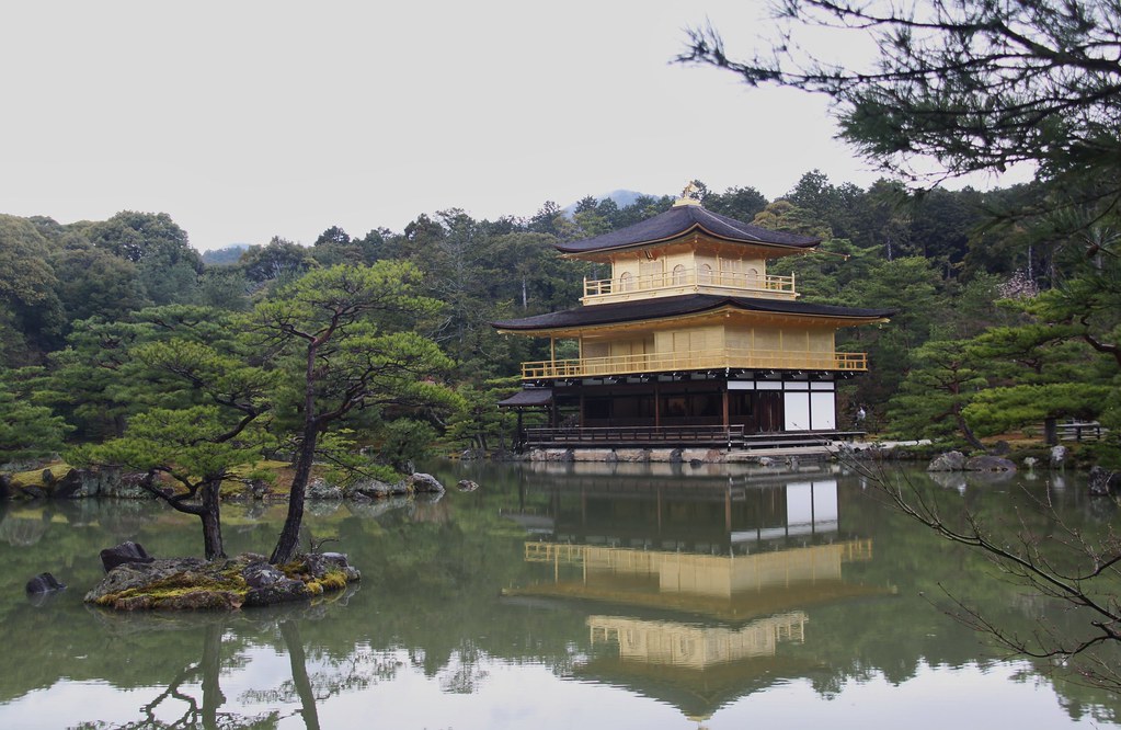 Quioto Templo Do Pavilhao Dourado Cristina Morita Flickr