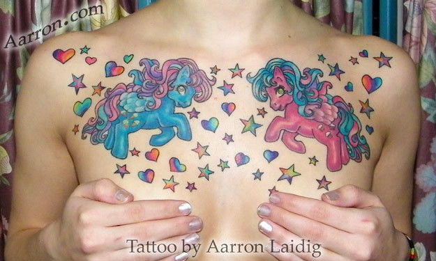 Tattoo uploaded by Joshua Aaron Kassner  Healed my little pony I did for a  friend  Tattoodo