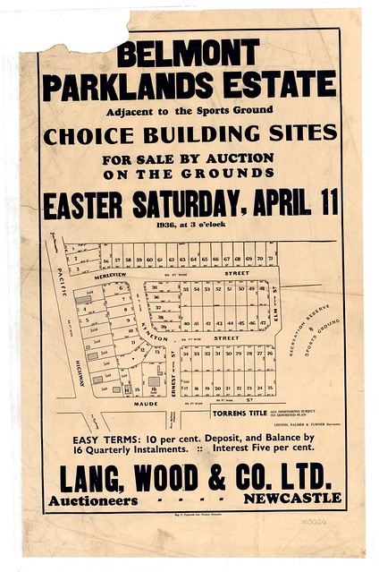 M3024 - Belmont, Parklands Estate, Easter Saturday 11th April, 1936.