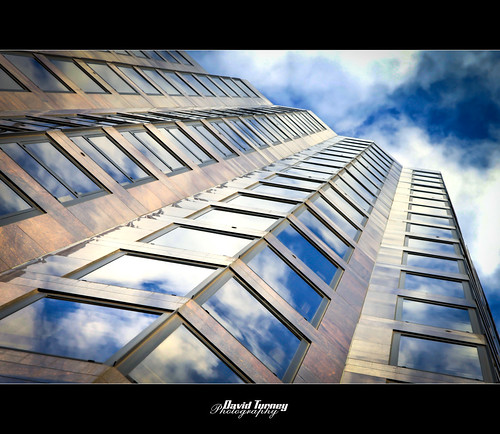 windows sky cloud abstract reflection building architecture clouds skyscraper reflections