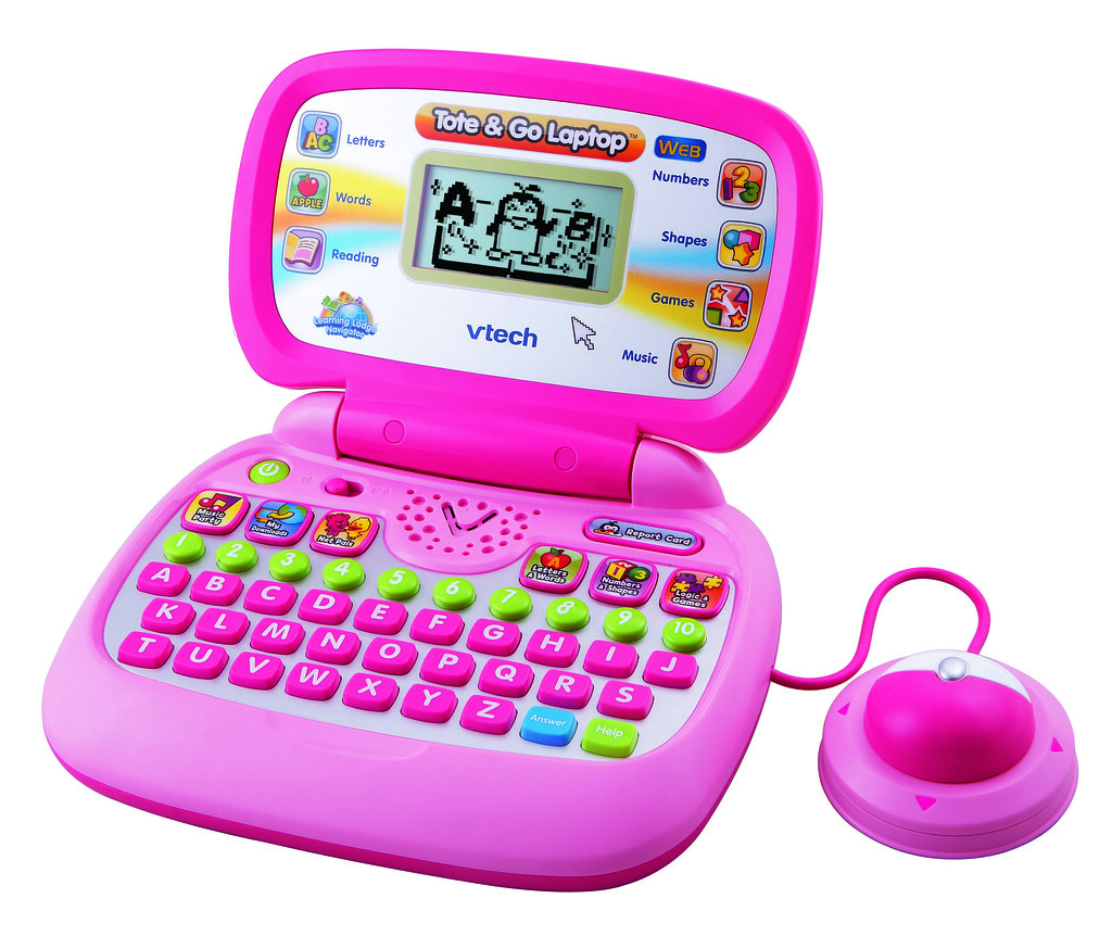 Toy Tote and Go Laptop from Vtech - Learn English Alphabet