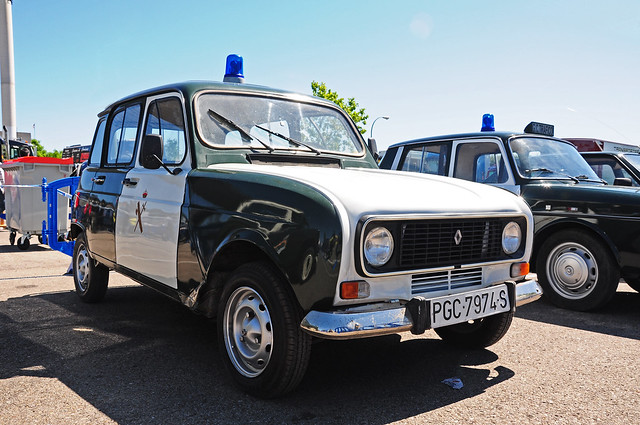 Renault 4 - Guardia Civil (1970 - 1992)