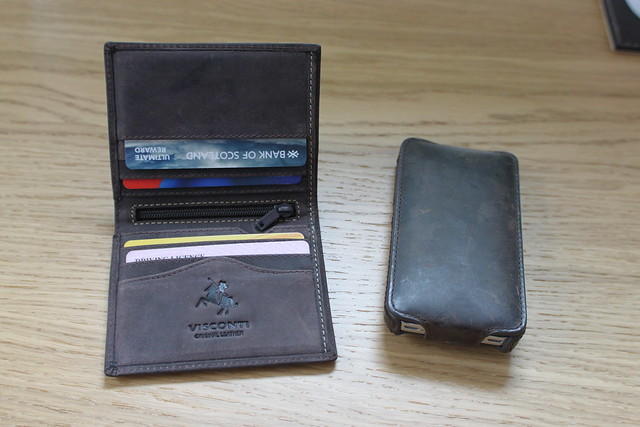 New wallet and iPhone flip-case