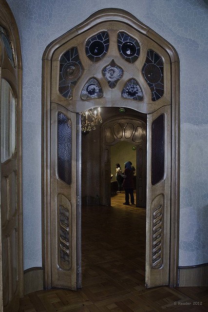 Gaudi-Designed Doorway at Casa Batllo