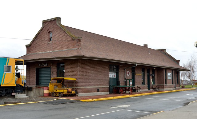 NRHP Historic Districts - Contributing BuildingsNorthern Pacific Railway Passenger Depot - Ritzville