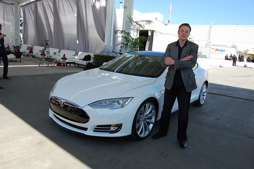 Elon Musk, Tesla Factory, Fremont (CA, USA)