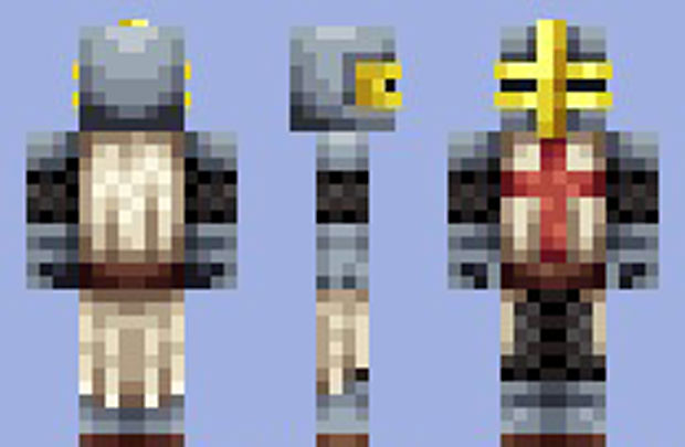 Templar Knight Skin for Minecraft | via Free Download Minecr… | Flickr