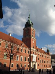 Facade of the former Royal Castle, Warsaw